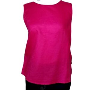 Bright Pink Sleeveless Women’s Top
